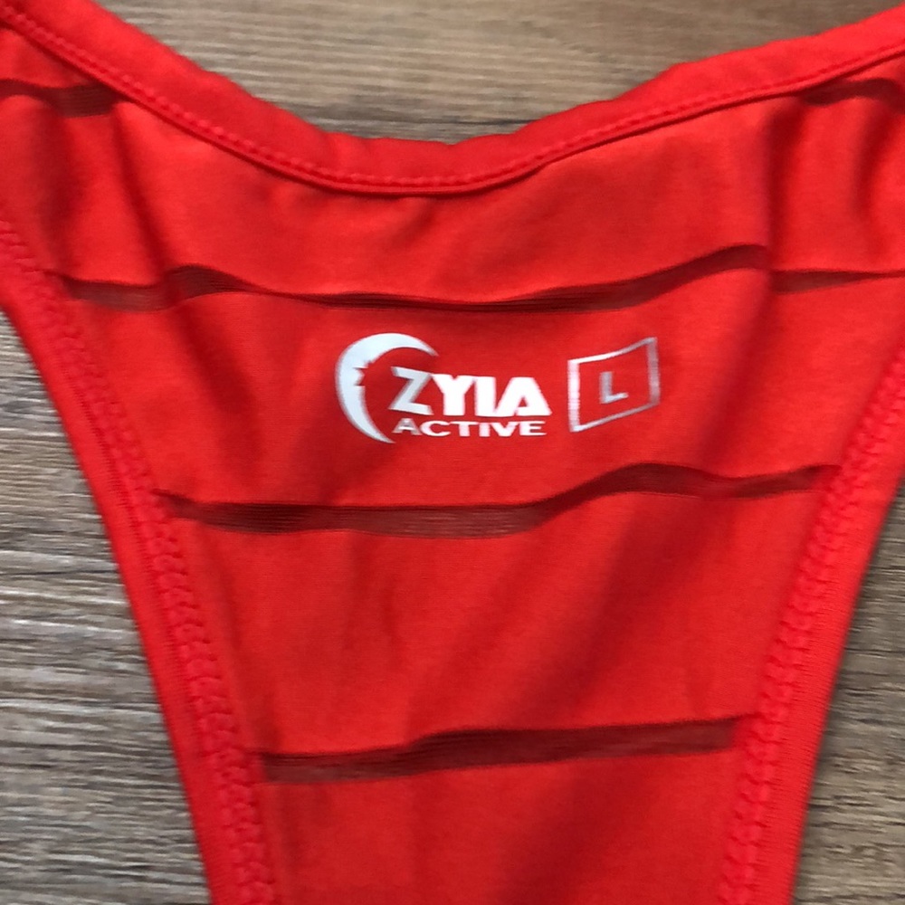 Zyia Active, Havana tank top, cherry red - Picture 5 of 7